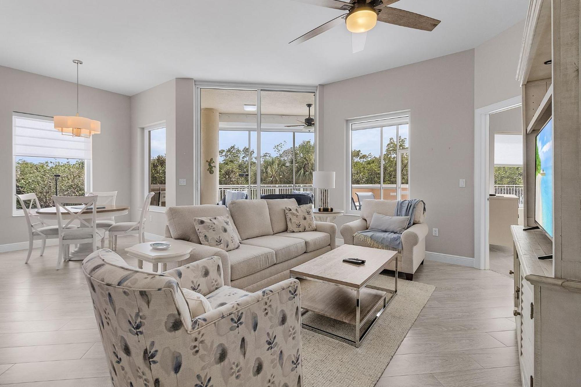 Waterfront Condo W/ Bay Views, Pool & Tennis Court Fort Myers Beach Exterior photo